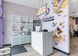 luxurious beauty salon and spa